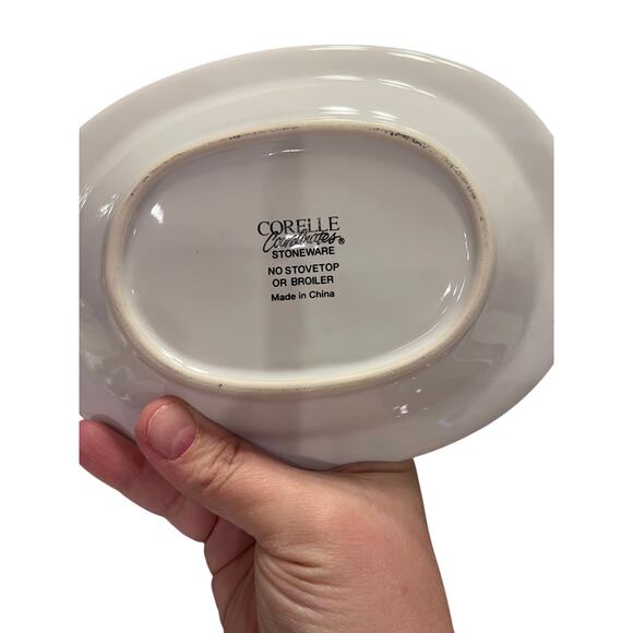 Corelle Coordinates Gravy Boat with Attached Underplate - Picture 5 of 5
